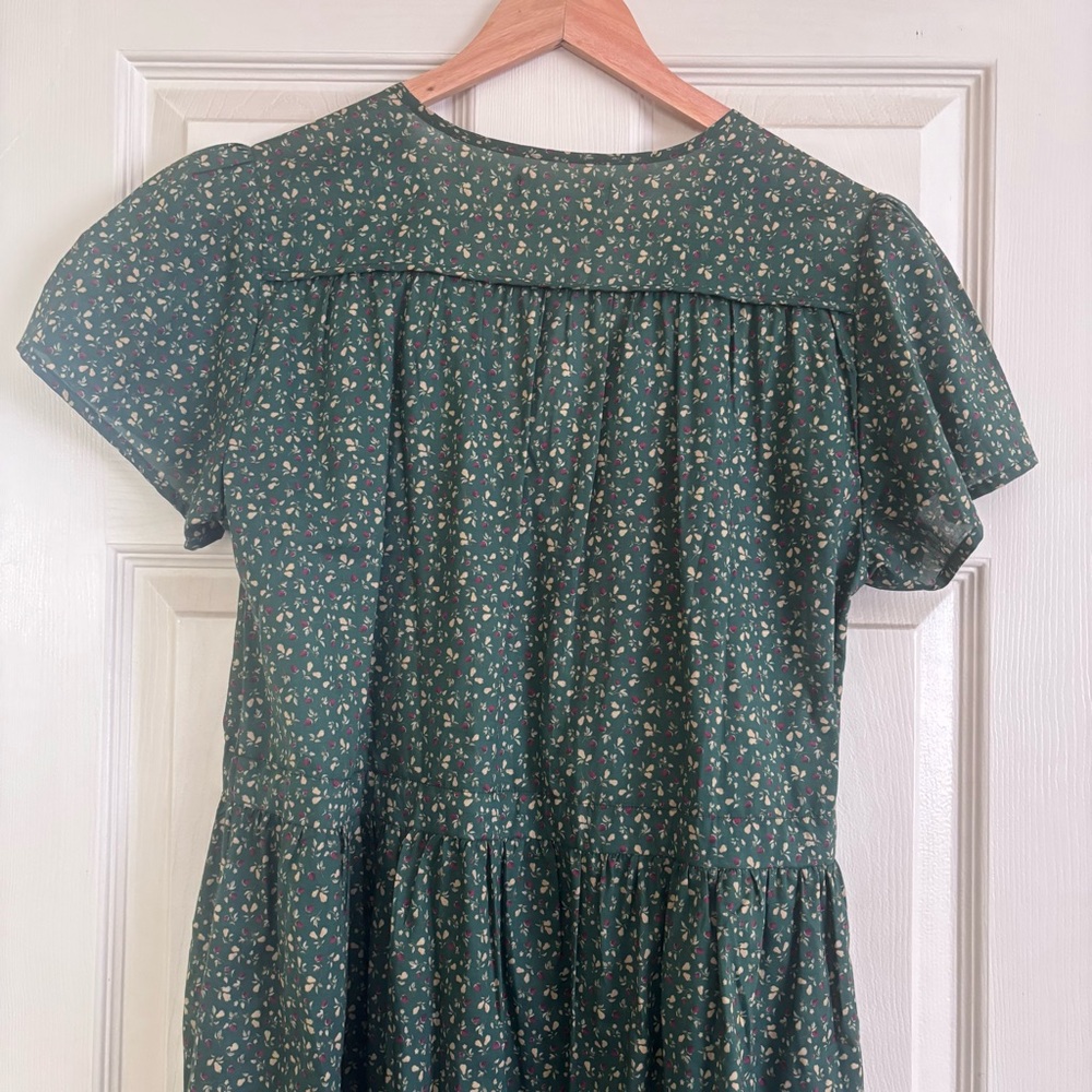 NWT Christy Dawn The Simple Dawn Dress in Moss Pear - Picture 12 of 13